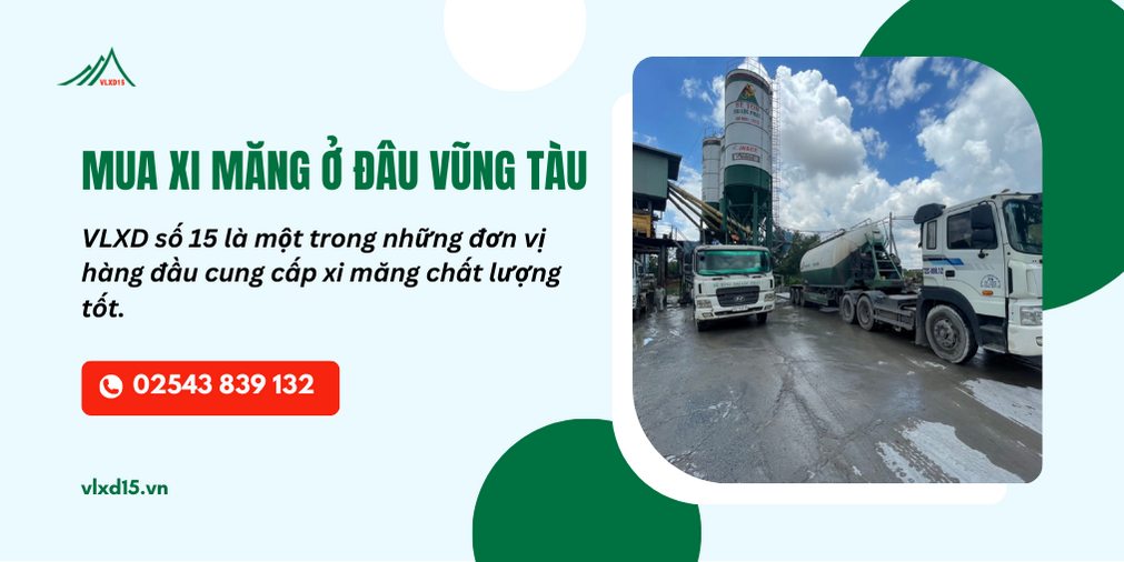 Mua xi măng ở đâu Vũng Tàu, Bà Rịa Vũng Tàu
