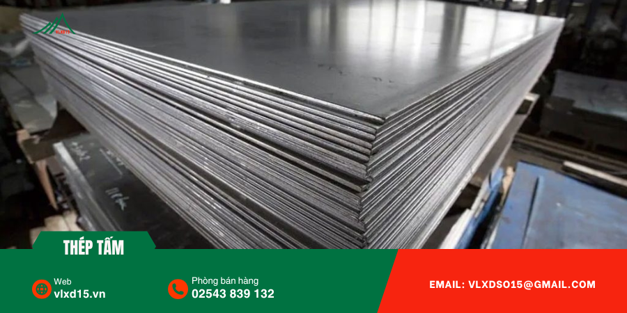 Các loại thép xây dựng phổ biến nhất