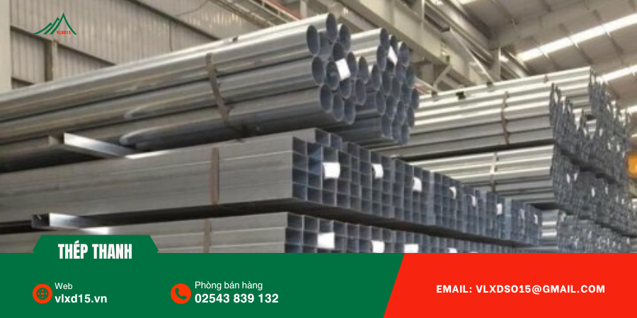 Các loại thép xây dựng phổ biến nhất