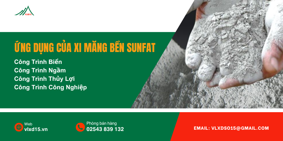Đặc trưng của xi măng bền sunfat