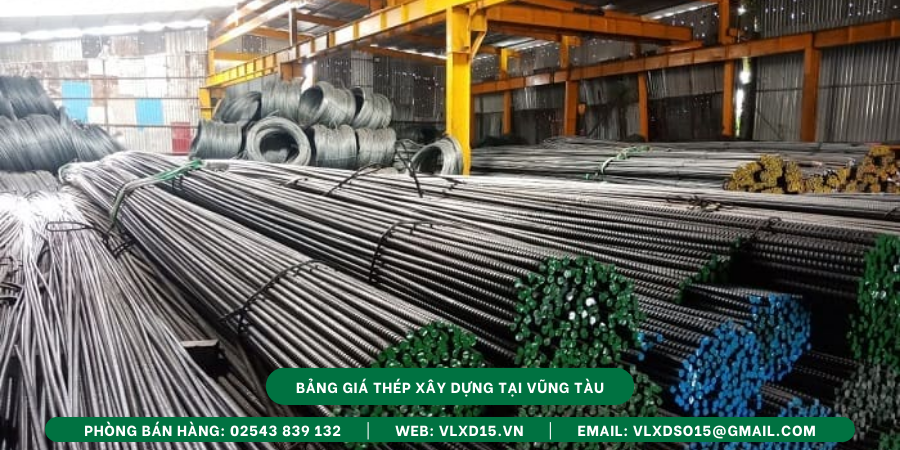 Bảng giá thép tại Vũng Tàu