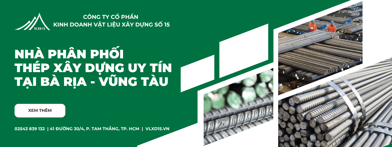Đại lý thép Vũng Tàu